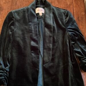 Autres Filles Green Velvet Blazer Size XS